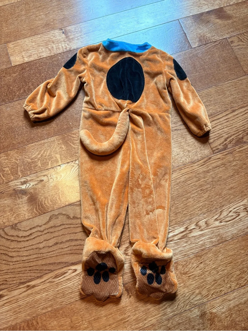 Scooby-Doo Infant 0-6M Costume Footed Onesie
